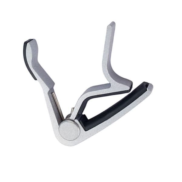 Aluminiumslegering Guitar Capo til Akustiske Guitarer Sølv Sølv