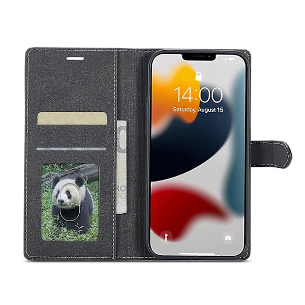 För iPhone 14 Pro Max Forwenw F1-serien Matt Stark Magnetisk Läder Telefonfodral