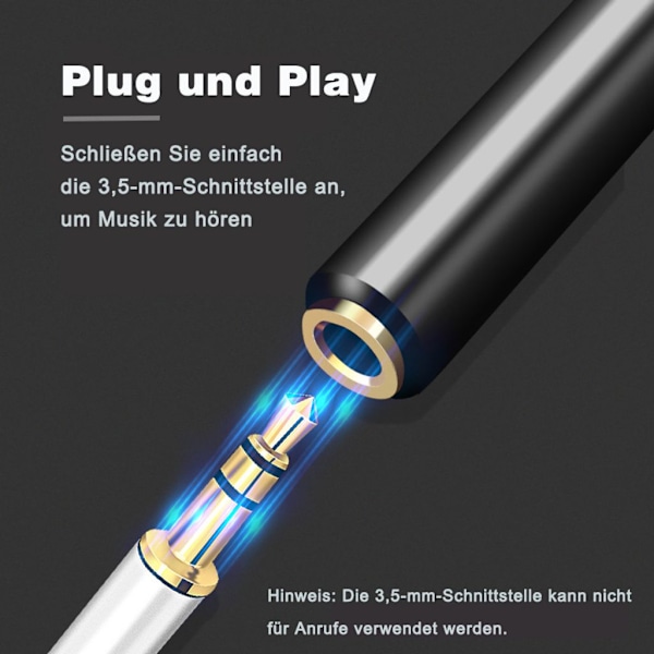 Type C til 3,5 mm Hovedtelefon Audio Jack Adapter
