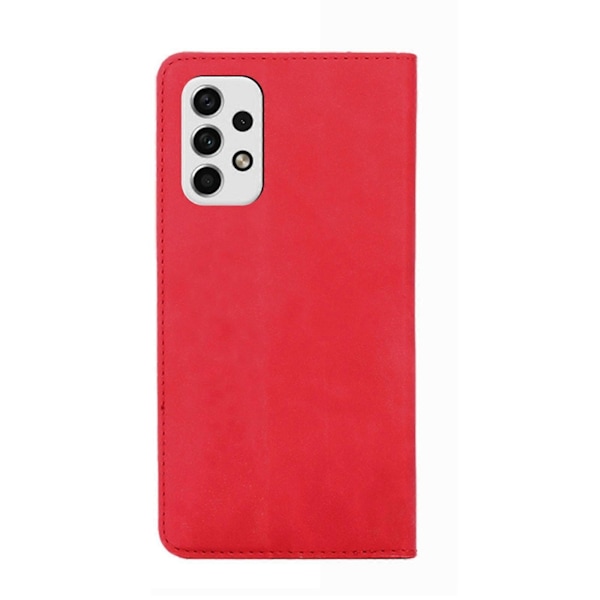 För Samsung Galaxy A23 5G Skinnkänsla Magnetisk Horisontell Flip Läder Telefonfodral
