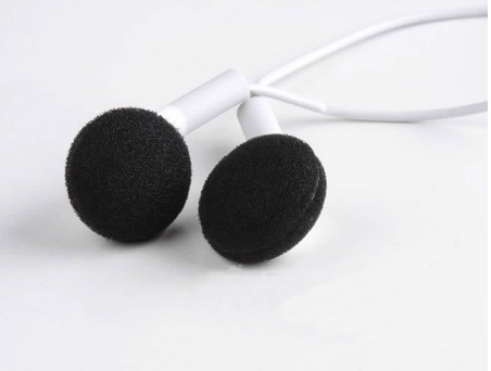 Øreputer til in-ear hodetelefoner 5 par Svart Svart Black