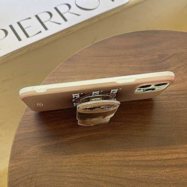 Genomskinligt Telefonskal för iPhone 13 Pro Max 6.7\" Skal Sött Inbyggt Stötfångarskydd Stötsäkert Skal för iPhone 13 Pro Max Fodral