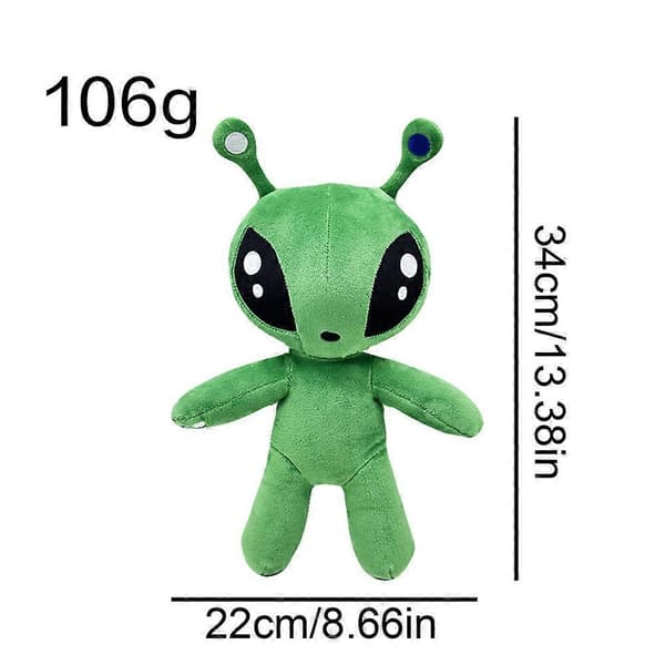 IKEA AFTONSPARV Blødt legetøj Grøn Alien Plyslegetøj Alien Udstoppede Dyr Fluffy Søde Dyr Legetøjsgaver