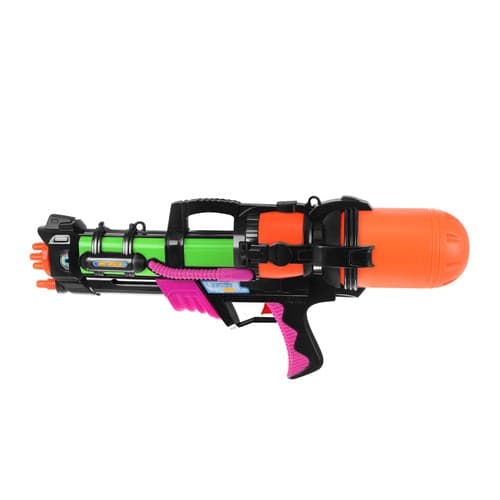 Vattenpistol 60 cm 1,25 l tank 6 m räckvidd med axelrem