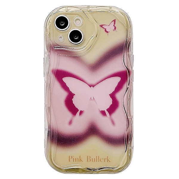 Blødt TPU-bagcover med mønsterprint til iPhone 14