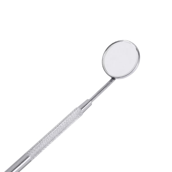 Munnspegel i rostfritt stål silver