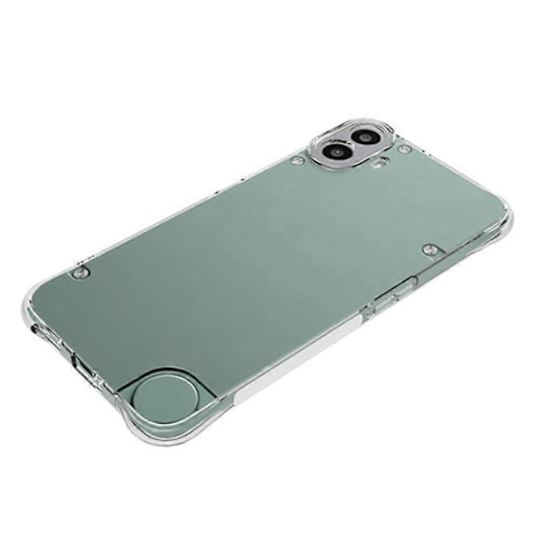 For Nothing CMF Phone 1 TPU-puhelin suojakotelo, liukumaton läpinäkyvä matkapuhelimen kuori