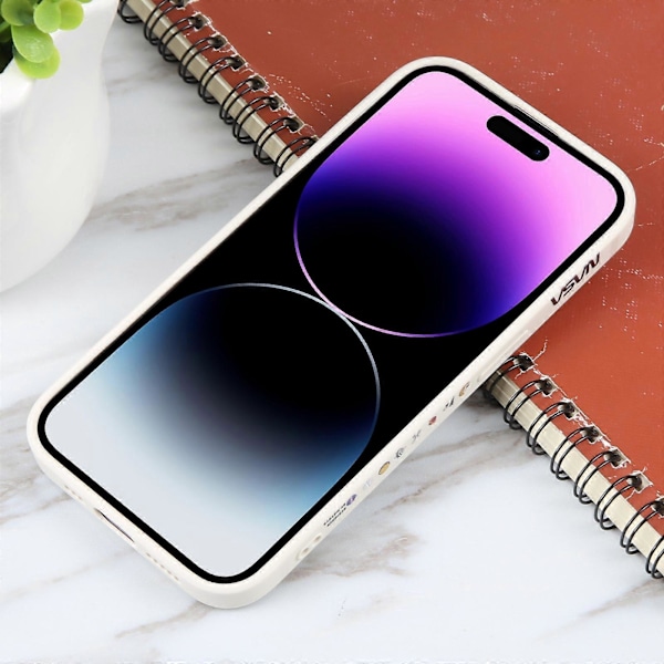 Flygmönster Telefonskal för iPhone 14 Pro Max (Härlig Astronaut)