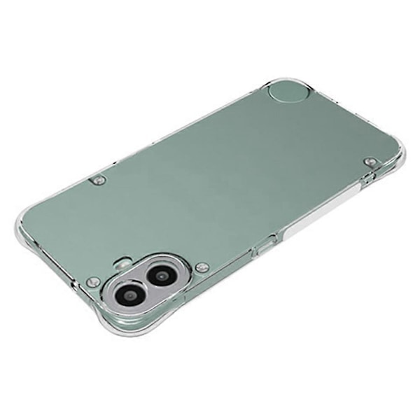 For Nothing CMF Phone 1 TPU-puhelin suojakotelo, liukumaton läpinäkyvä matkapuhelimen kuori