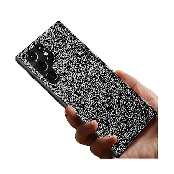 Læder Telefon Cover Til Samsung Galaxy S21 Ultra