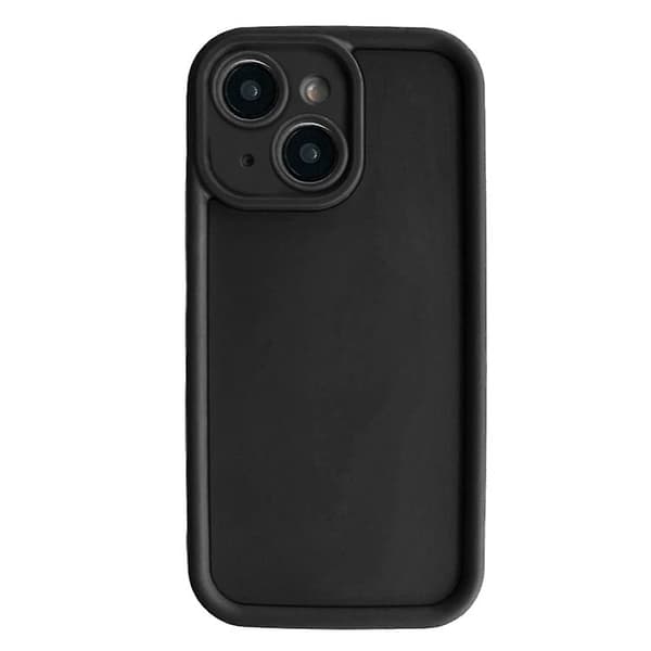 Støtsikkert deksel med fine hull og frostet TPU-ramme til iPhone 15 Pro Max