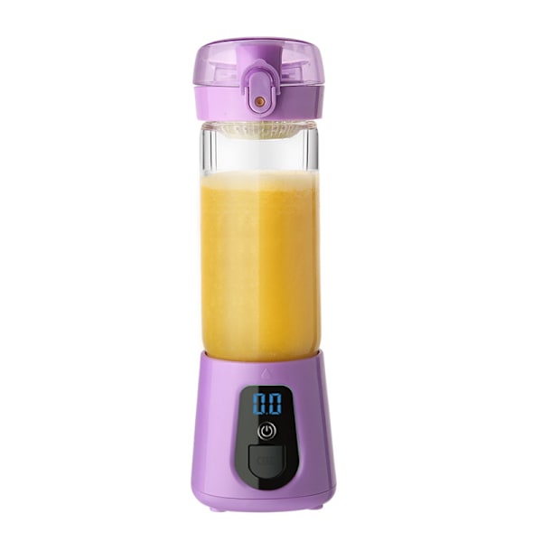 Bærbar USB genopladelig juicepresser til hjemmet green