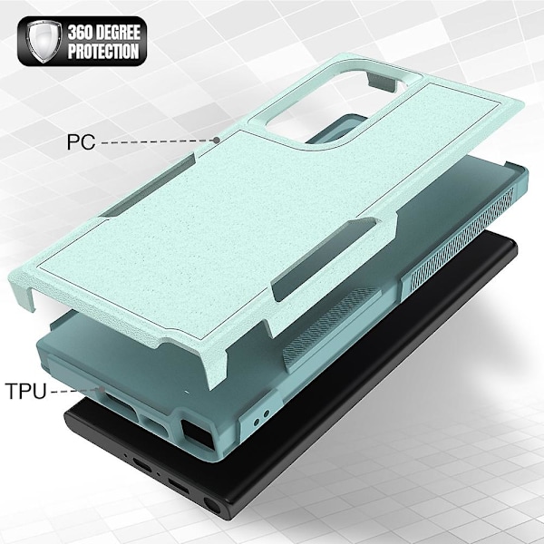 Samsung Galaxy S23 Ultra 5G 2-in-1 PC + TPU -puhelinkotelo