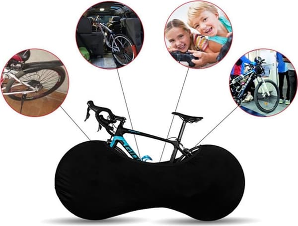 Vattentätt och dammsäkert cykelskydd