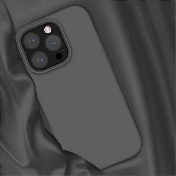 Yhteensopiva iPhone 16 Pro -kotelo PC+Nestemäinen silikoni Naarmuuntumista estävä vuori Puhelimen suojus