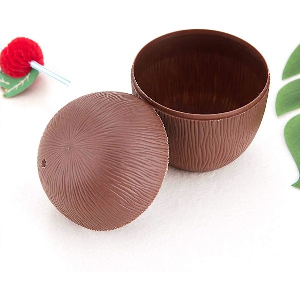 6 stk. Bar Tiki Kopp Personlig Hawaiian Coconut Cocktail Kopp