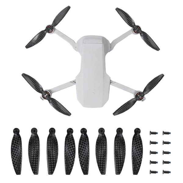 4 stk. Karbonfiber Propellerblader for DJI Mavic Mini 2 RC