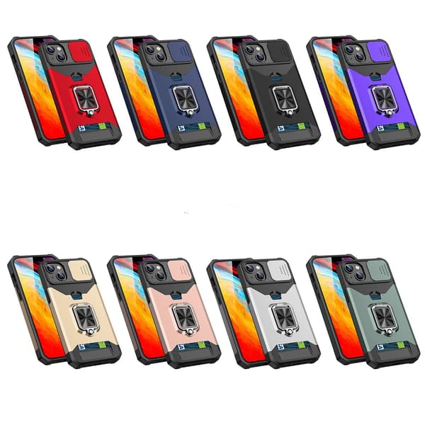 Sliding Camshield Kort Telefondeksel For iPhone 14 Pro Max