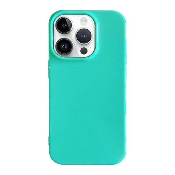 Støtsikkert TPU-telefondeksel i solid farge for iPhone 14 Pro Max Pro