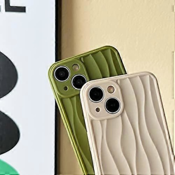 Caseative etui til iPhone 13, vandbølgemønster, bølgeform, kompatibelt med iPhone etui