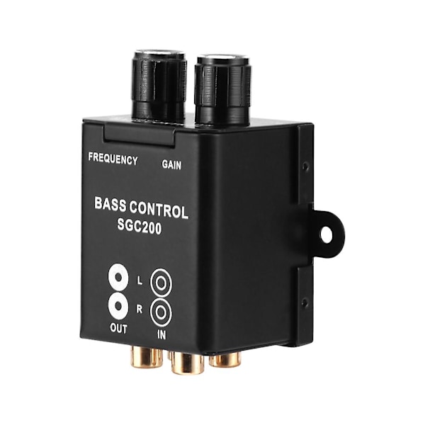 Praktisk Bilstereo Förstärkare Subwoofer Volymjustering Bas