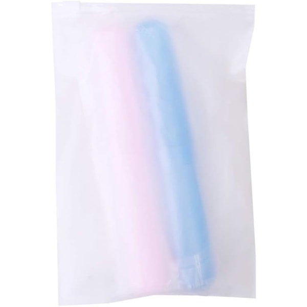 2-pack Plasttandborstefodral Bärbar för Dagligt Bruk och Resor