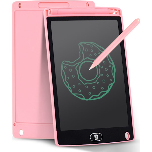 8 Tommer LCD Skrivetablet Slank Elektronisk Tegnetablet Genanvendelig