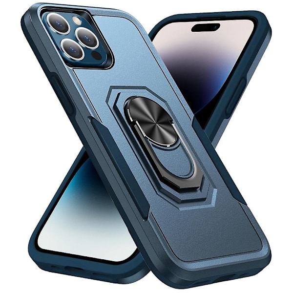 Ring Kickstand Kraftigt Mobilskal För iPhone 14 Pro