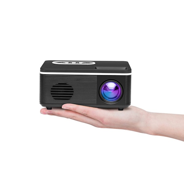 1080P Mini Beamer HD-projektor 30 Lumen Bärbar LED-lampa USB