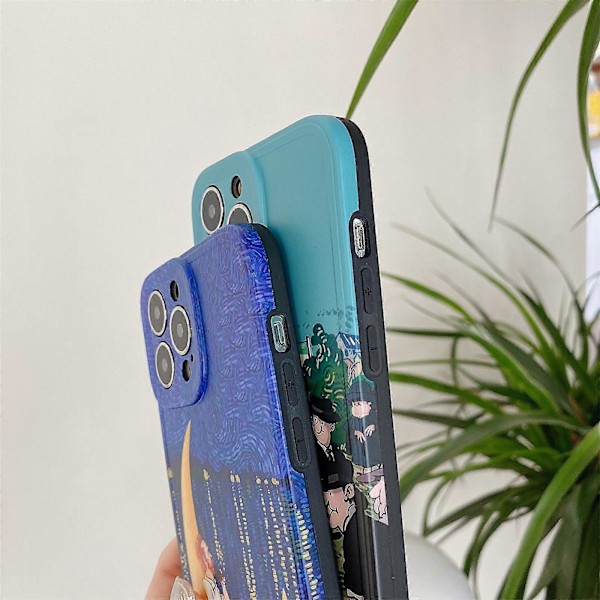 IPhone 13 Pro Max TPU -kuvioinen iskunkestävä puhelinkotelo