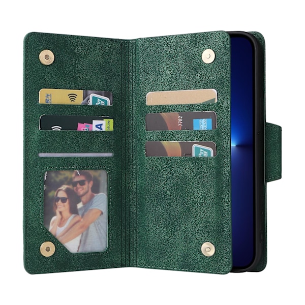Læder Telefon Cover til iPhone 13 Pro Max