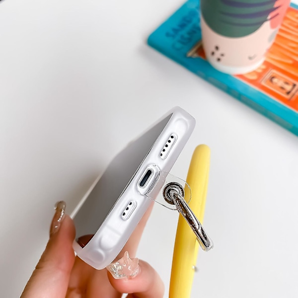Laser Skal för iPhone 13 Pro Max, Mjölk Te Färg