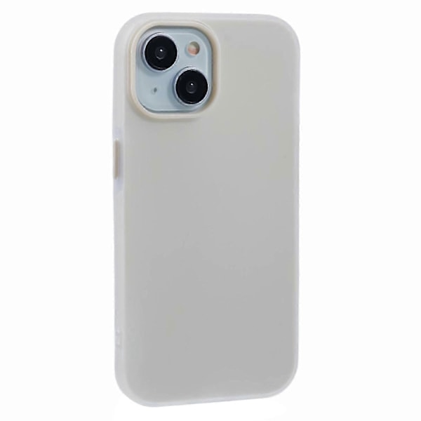 Skal för iPhone 14 Avtagbart Stötsäkert TPU-skal - Vit