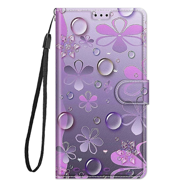 Telefoncover til Samsung Galaxy A03s, flip magnetisk - lilla
