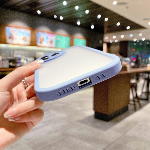 Mat Telefoncover til iPhone 14 Plus Pro Max Slankt Stødsikkert Mat Cover