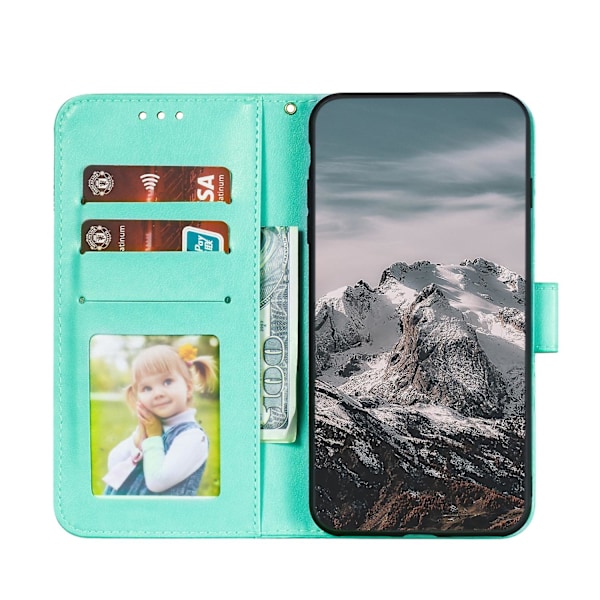 Mandala Læder Telefon Cover til iPhone 15 Pro