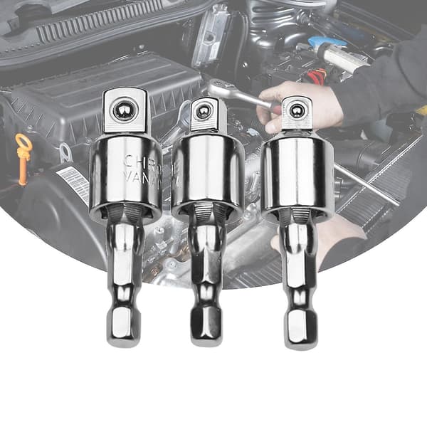 3 st Konverteringskopplingsstift Universal Rotations Spegel