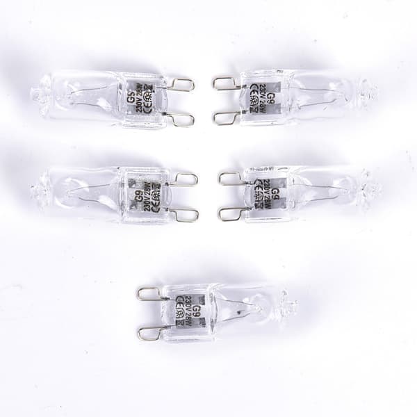 5 stk. G9 220V LED-lampe 18W 28W 33W 35W Halogenlampe Super Bright 18W