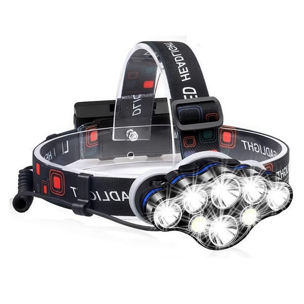 LED-otsalamppu / Otsalamppu - Ladattava