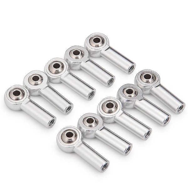 10 stk. metal bindestangsendeled kugleledsbeslag