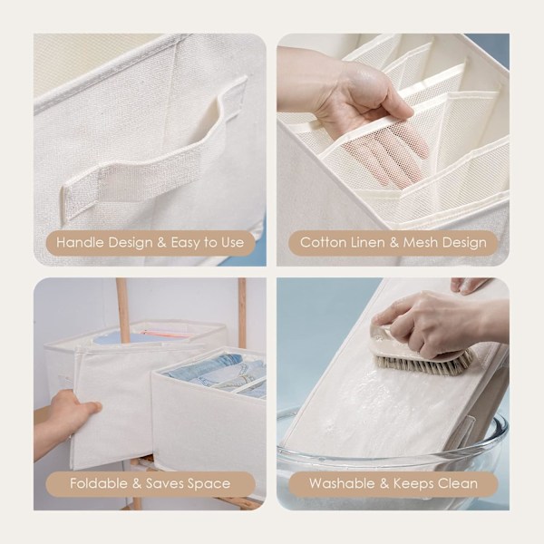 Klesboks Organizer, 7 Rom Jeans Organizer