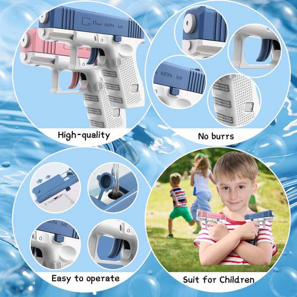 4-PACK Vattenpistoler Leksaker Sommar Poolparty Bad Vattenpistol
