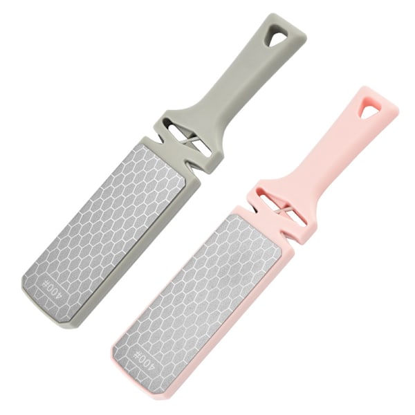 Dobbeltsidig bryne Multifunksjonell rask sliper grey