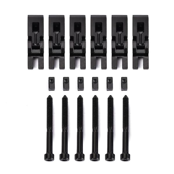 6 st Dubbla Låsningssystem Ros Guitar Tremolo Bro Blå