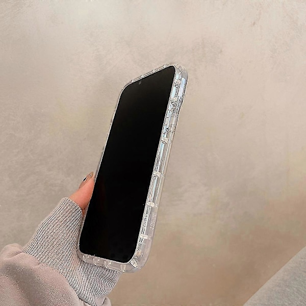 Airbags Fyrkantigt Mjukt Skal För Iphone 13 Pro Pro Max Plus