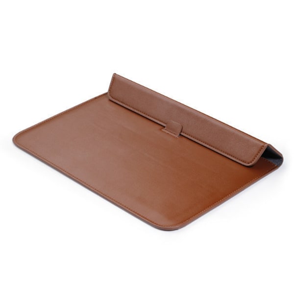 Til Macbook 13 Air/Retina Brun Læder Computer Taske Brun