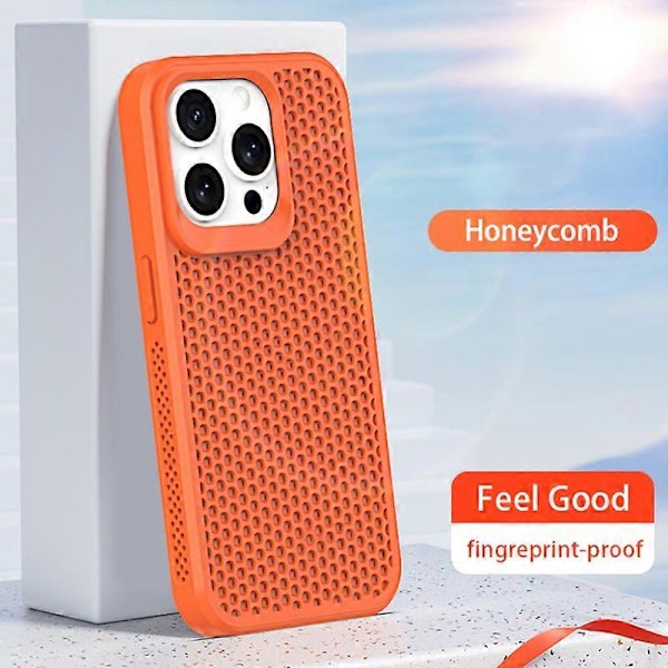 iPhone 12 Pro Max -kuori PC+TPU Lämmönpoisto Matkapuhelin Kotelo
