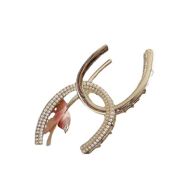 Elegante Perle Hårklemmer Dame Barrette Klemmer