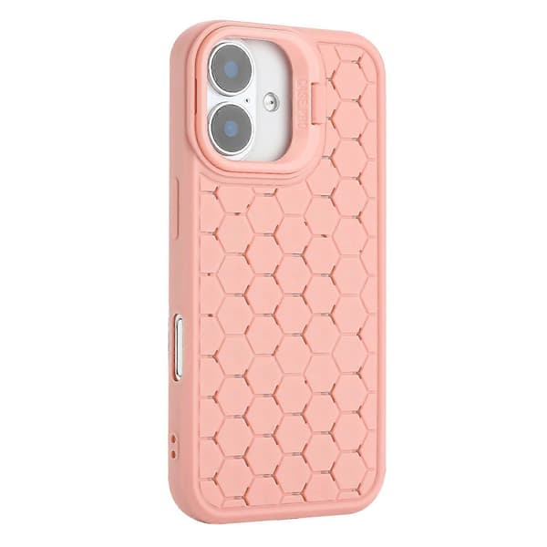 For iPhone 16 Deksel Stativ Varmeavledning TPU Telefondeksel
