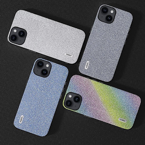 Timantti Musta Reuna Puhelinkotelo iPhone 14:lle